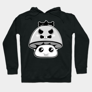 B&W Fungus Among Us Hoodie